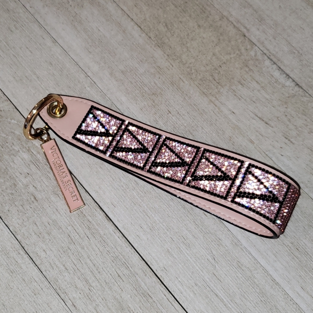Victoria Secret rhinestone keychain